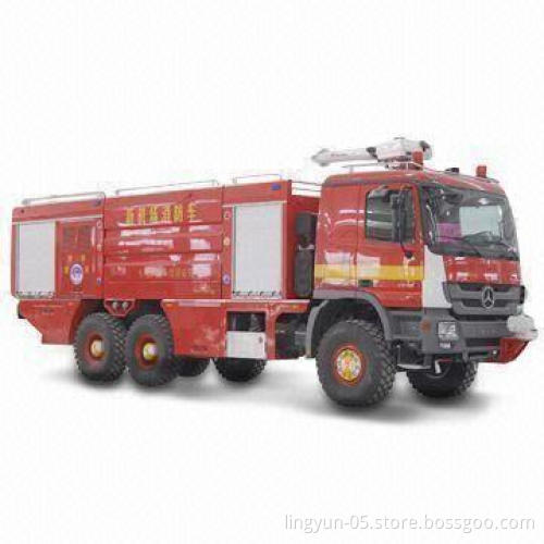 Fire Truck for Airport, with Carrying Capacity of 27 Tons and 110kph Maximum Speed